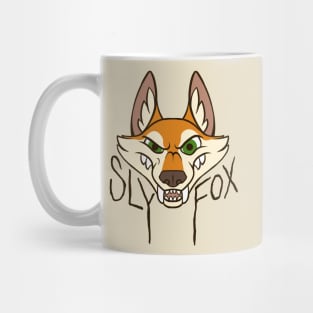 Sly Fox - Dark Text Mug